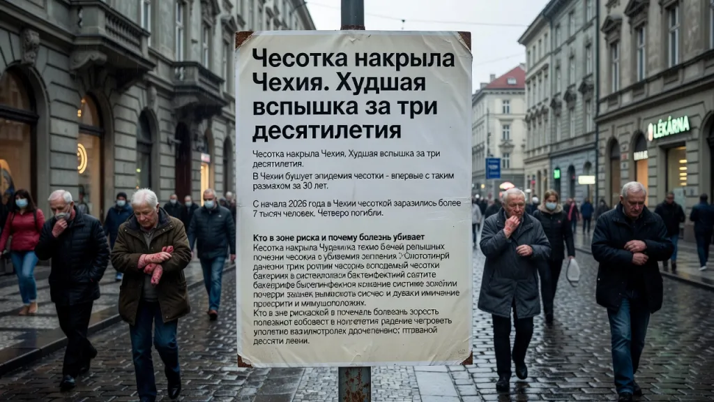Чесотка накрыла Чехию. Худшая вспышка за три десятилетия